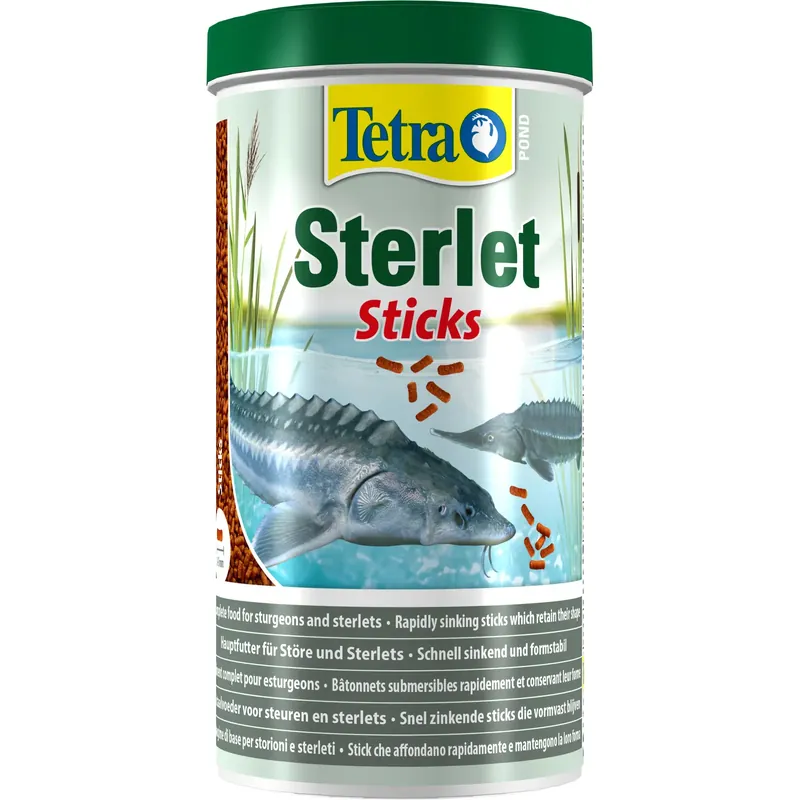 Gratis retur - Produkter för underhåll Tetra Sterlet