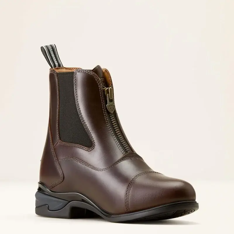 Ariat Devon zip ridsko – brun | Lågt pris