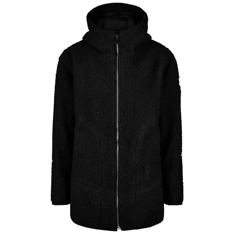 Teddyfleece Jacket – Svart | Rabatter